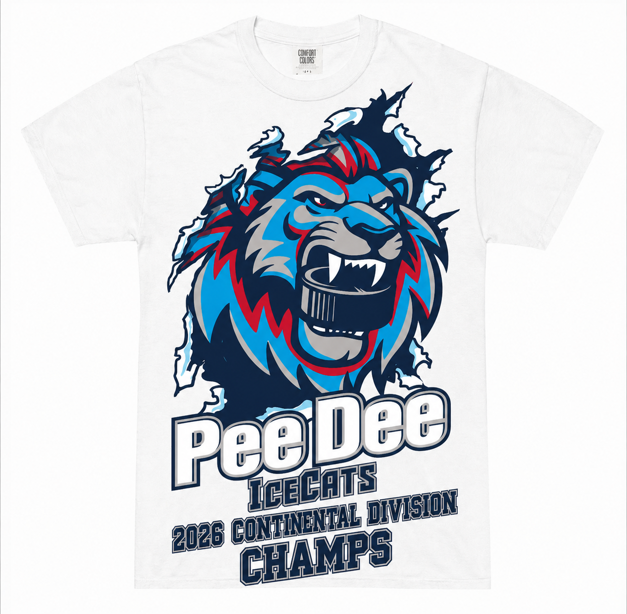 Division Champ Shirt-Lion Head