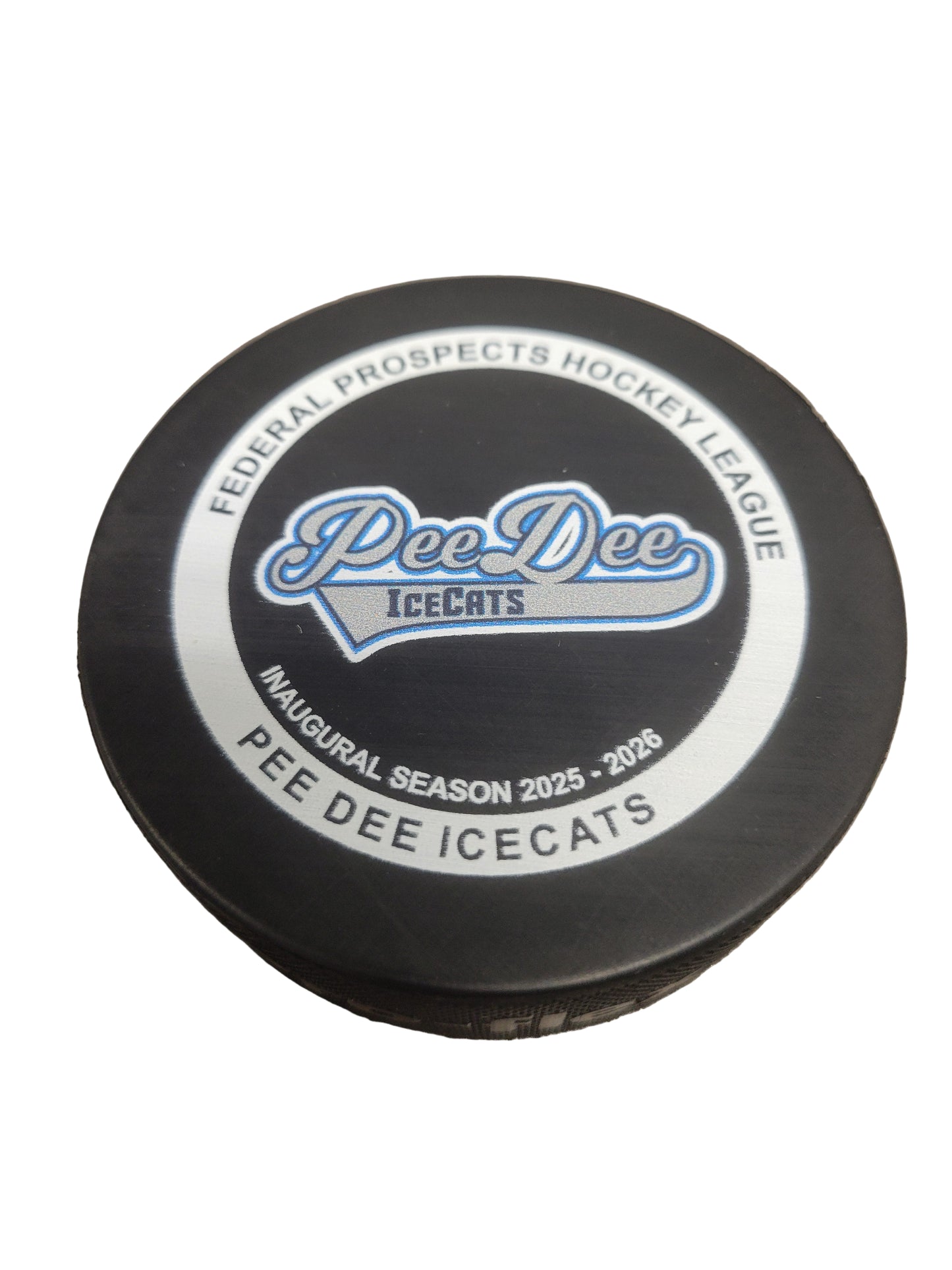 Pee Dee IceCats Logo Puck