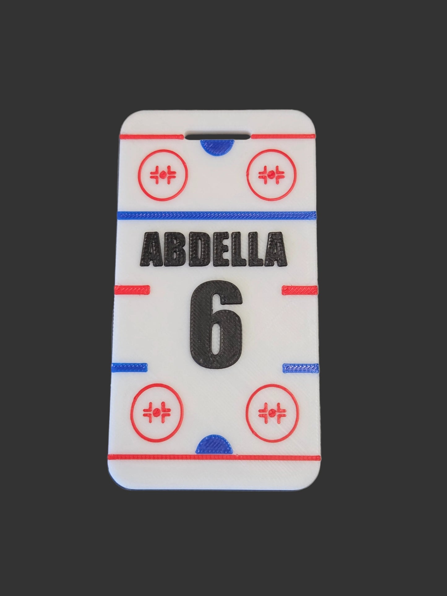 Player Bag Tag