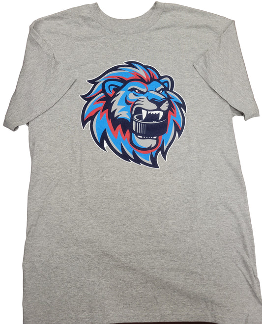 Grey Lion Head T-shirt