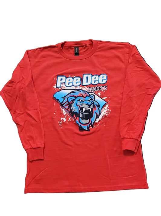 Kid's Long Sleeve State Lion Tee