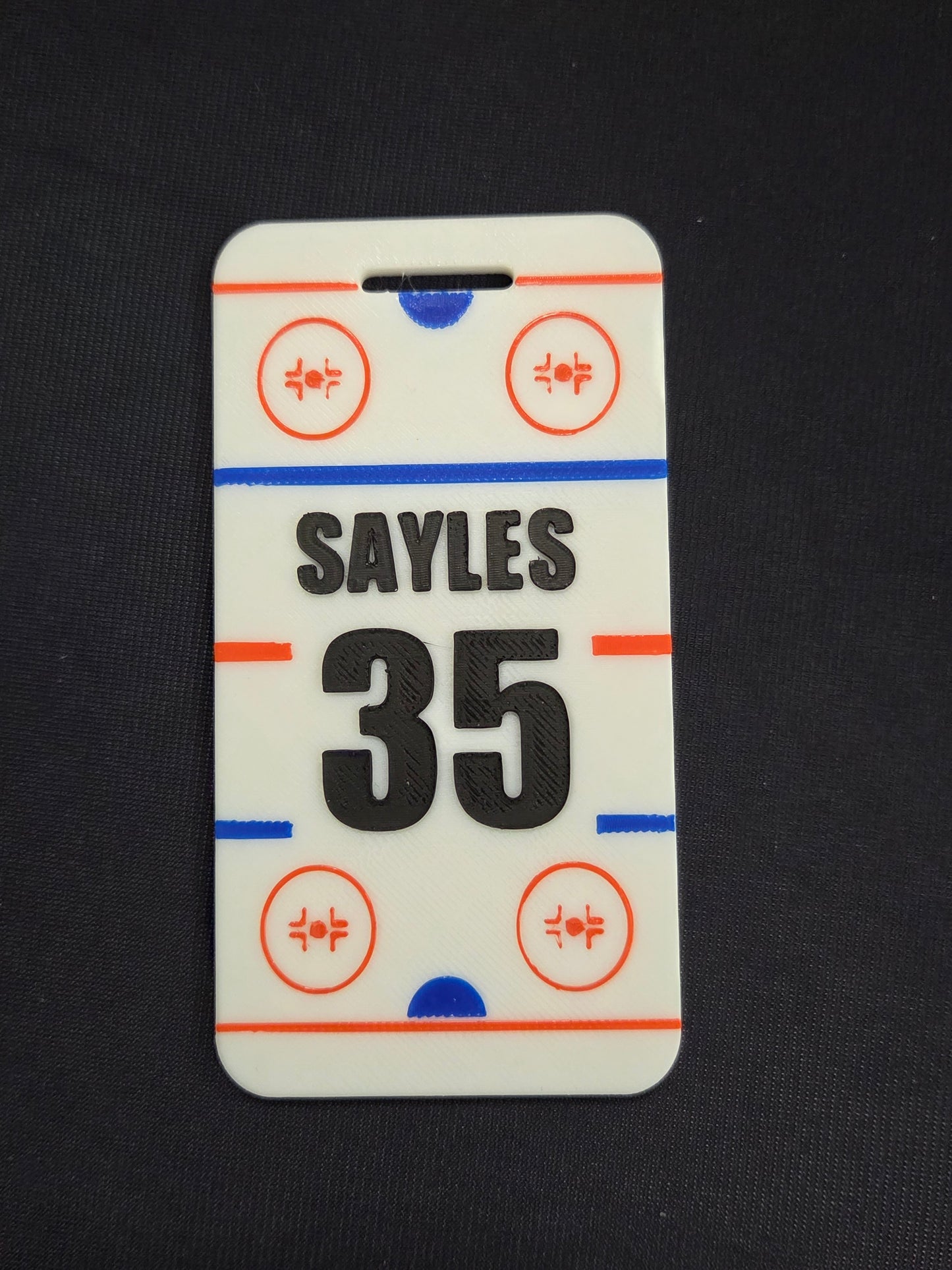 Player Bag Tag