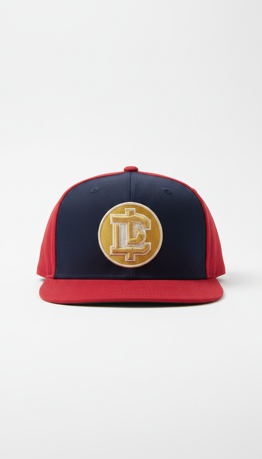 Championship Red Retro Snapback Hat