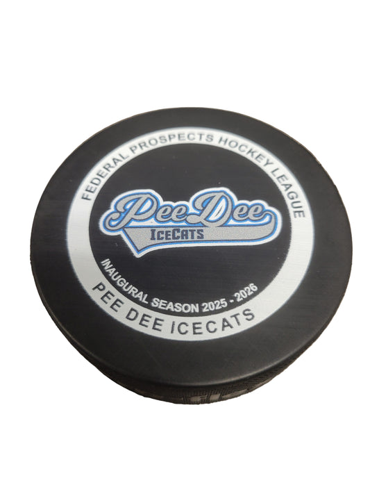 Pee Dee IceCats Logo Puck