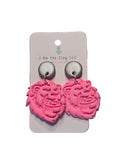 Pink Dangle Earrings- *STORE PICKUP ONLY!!**